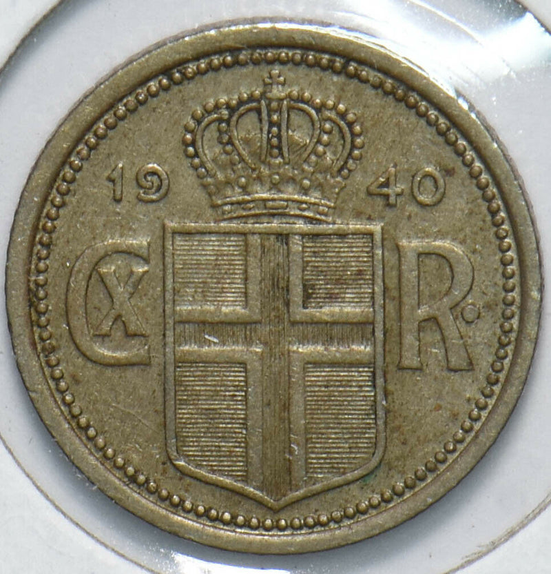 Iceland 1940 25 Aurar 192339 combine shipping