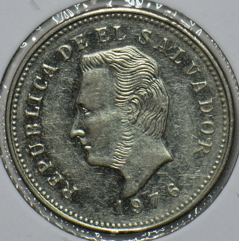 El Salvador 1976 5 Centavos 152070 combine shipping