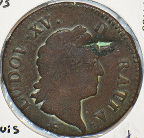France 1773 Sol Louis XV 491105 combine shipping