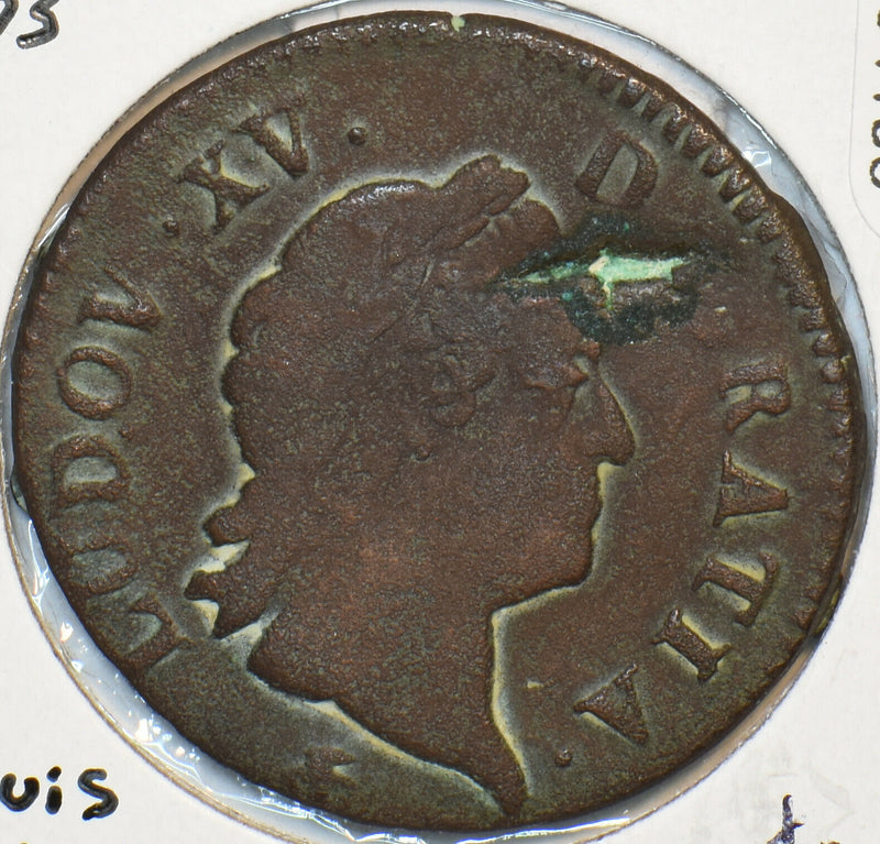 France 1773 Sol Louis XV 491105 combine shipping