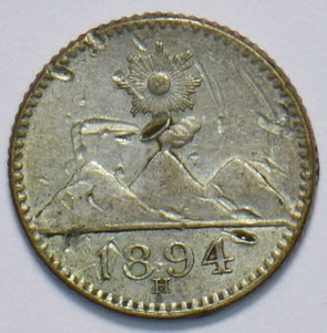 Guatemala 1894 1/4 Real 293430 combine shipping