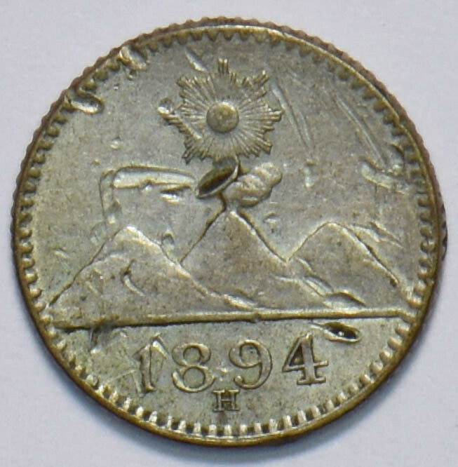 Guatemala 1894 1/4 Real 293430 combine shipping