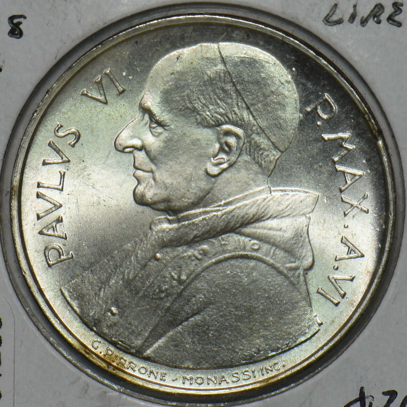 Vatican 1968 500 Lira 491205 combine shipping