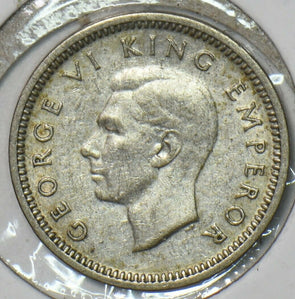 New Zealand 1937 3 Pence 152410 combine shipping