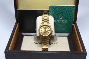 Rolex Oyster Perpetual Day-Date President Gold Watch LU0003