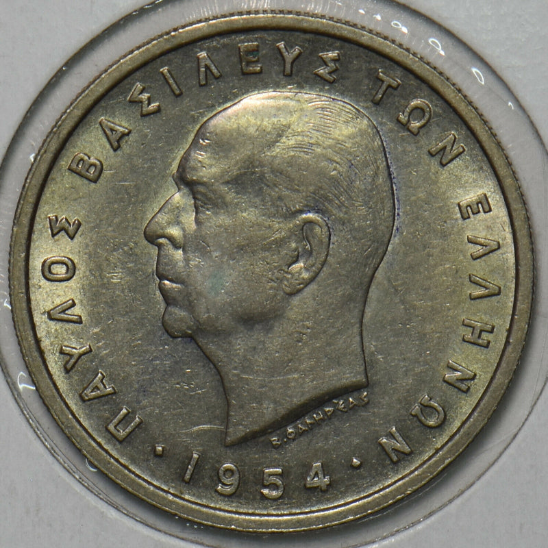 Greece 1954 5 Drachmai 195708 combine shipping