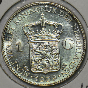 Netherlands 1939 Gulden Lion animal 491137 combine shipping
