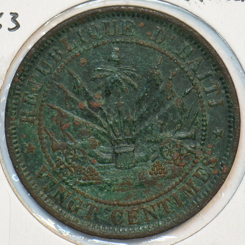 Haiti 1863 5 Centimes 297299 combine shipping