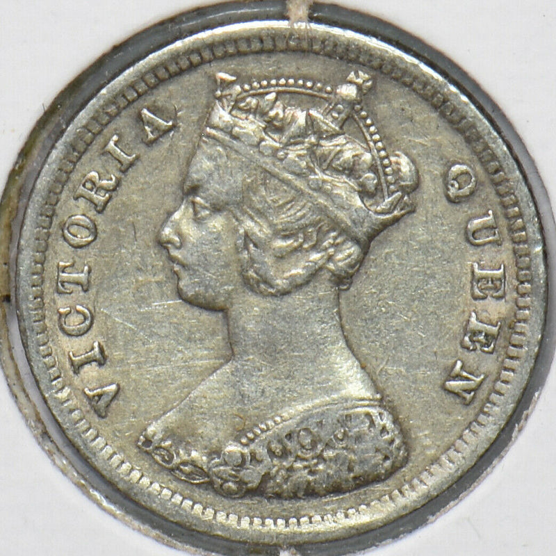 Hong Kong 1894 10 Cents 293999 combine shipping