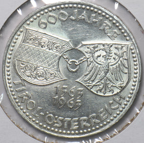 Austria 1963 50 schilling 293667 combine shipping