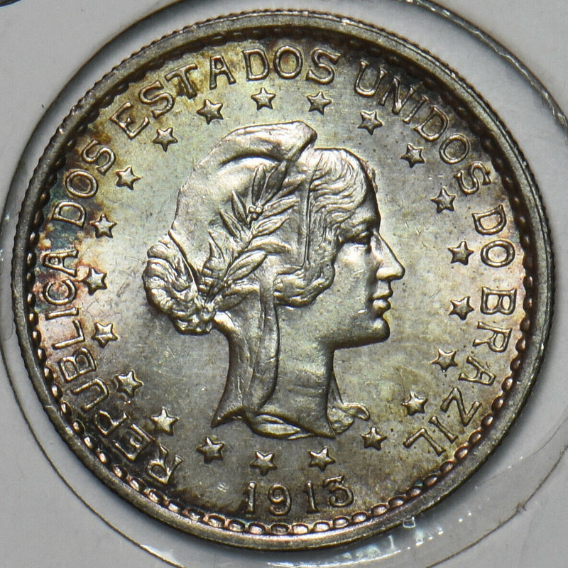 Brazil 1913 500 Reis 491162 combine shipping
