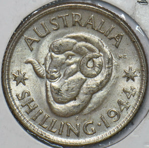 Australia 1944 S Shilling Merino animal 195117 combine shipping