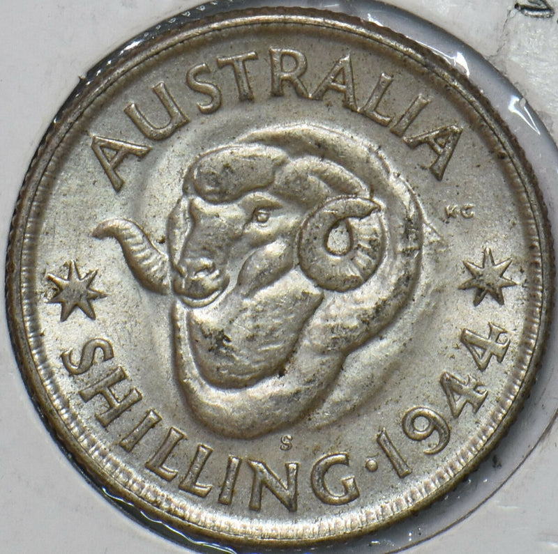 Australia 1944 S Shilling Merino animal 195117 combine shipping