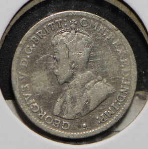 Australia 1916 3 Pence Kangaroo animal Emu  901219 combine shipping