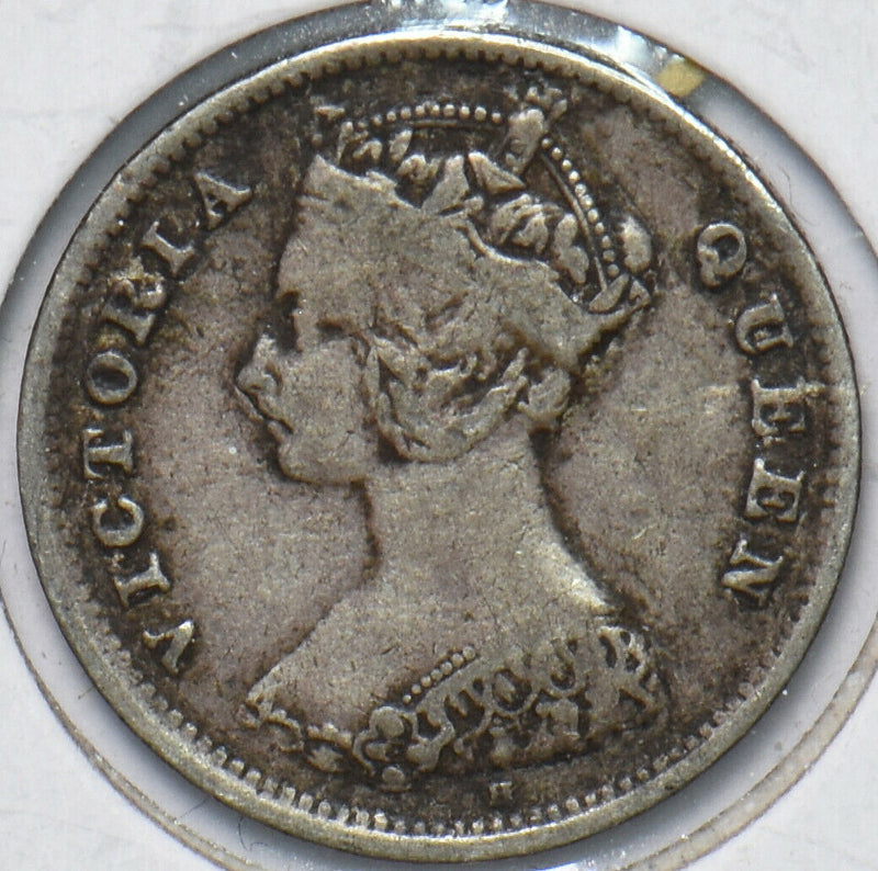 Hong Kong 1900 H 10 Cents KM 6.3 293916 combine shipping