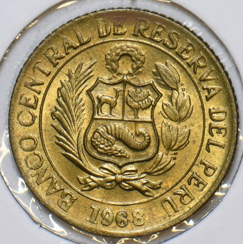 Peru 1968 10 Centavos 196605 combine shipping