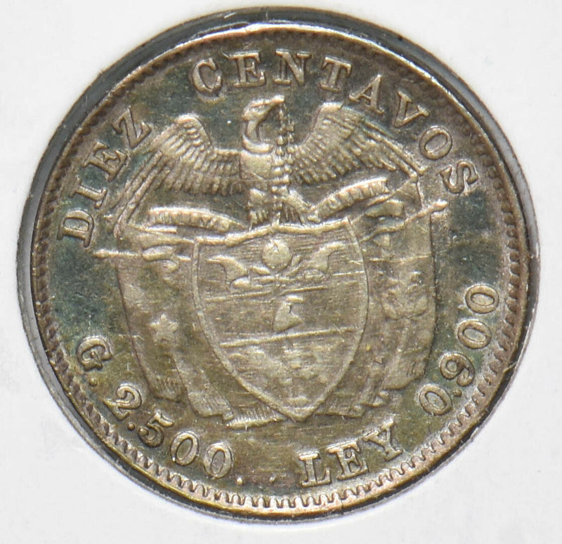 Colombia 1913 10 centavos Condor animal 293659 combine shipping