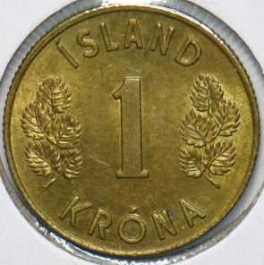 Iceland 1966 Krona Dragon animal Bull 192394 combine shipping