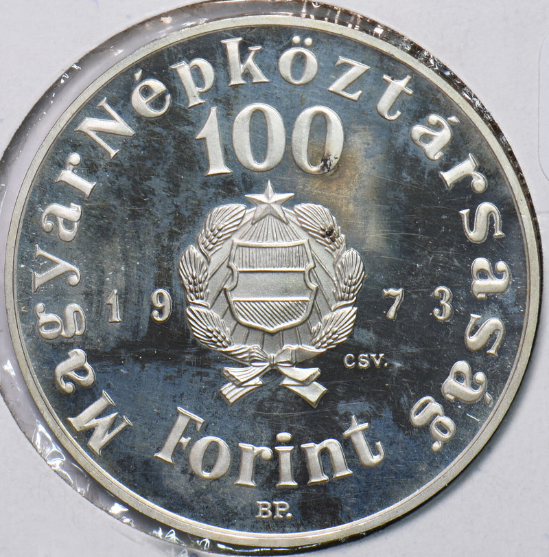 Hungary 1973 KM 600 100 Forint PF 293898 combine shipping
