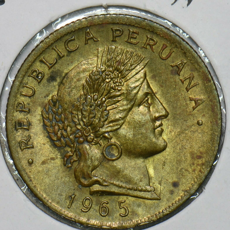 Peru 1965 20 Centavos 196598 combine shipping