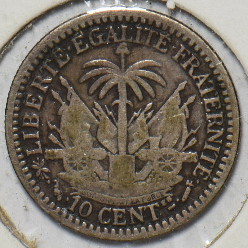 Haiti 1881 10 Centimes 195764 combine shipping