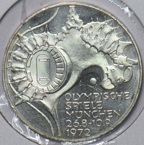 Germany 1972 J 10 Mark Eagle animal Olympic Games 1972 in Munich 195151 combine