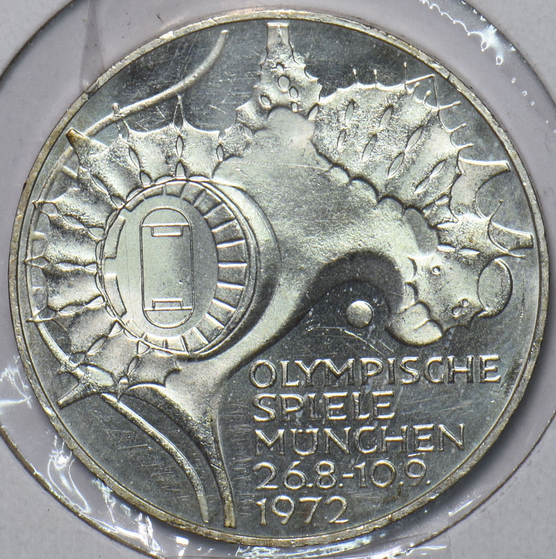 Germany 1972 J 10 Mark Eagle animal Olympic Games 1972 in Munich 195151 combine
