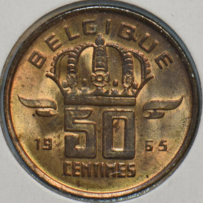 Belgium 1955 50 Centimes 195917 combine shipping