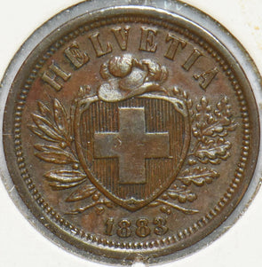 Switzerland 1883 2 Rappen 293255 combine shipping