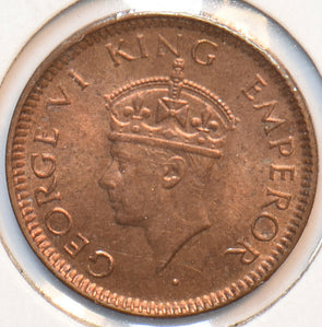 British India 1941 B 1/12 Anna 192986 combine shipping