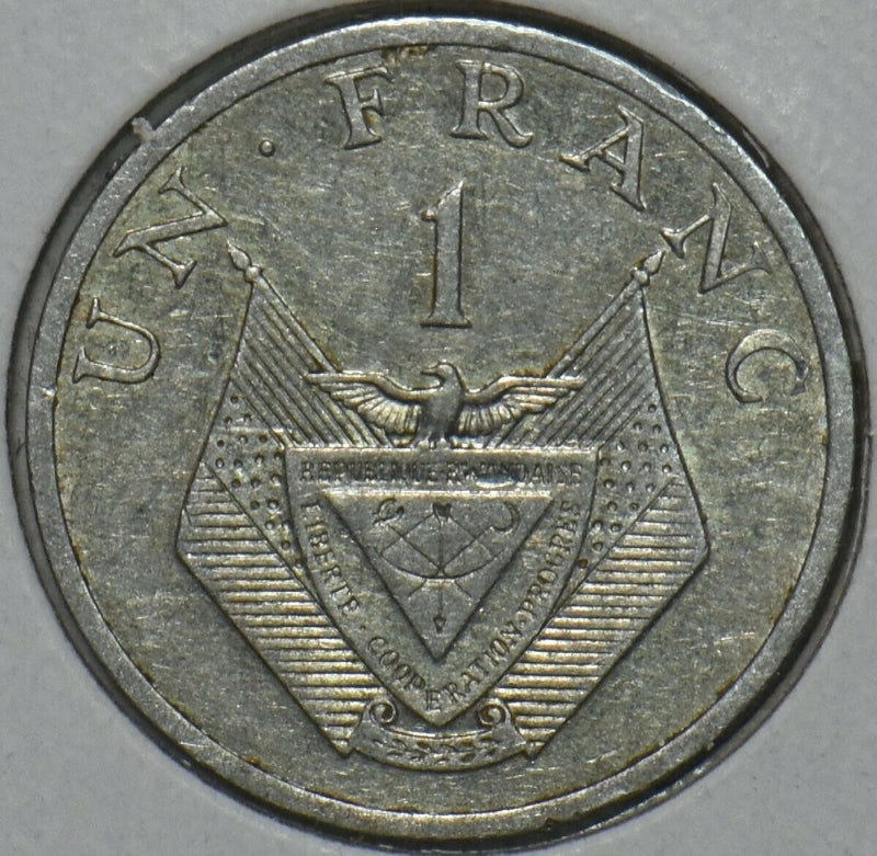 Rwanda 1985 Franc 152063 combine shipping