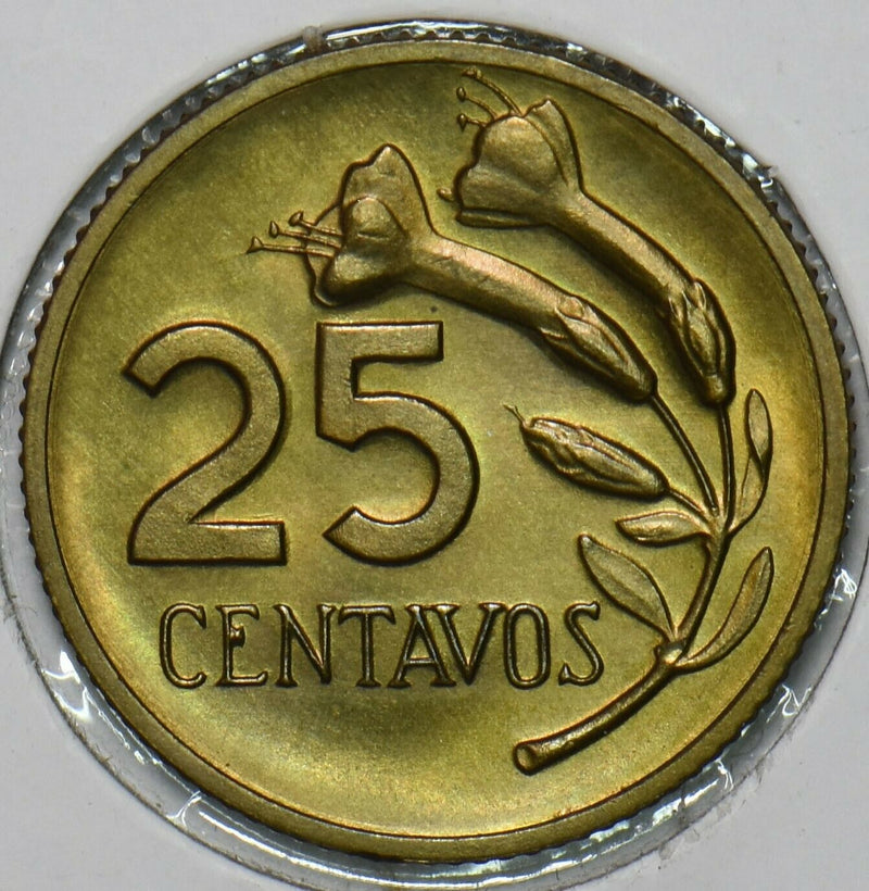 Peru 1967 25 Centavos 196600 combine shipping