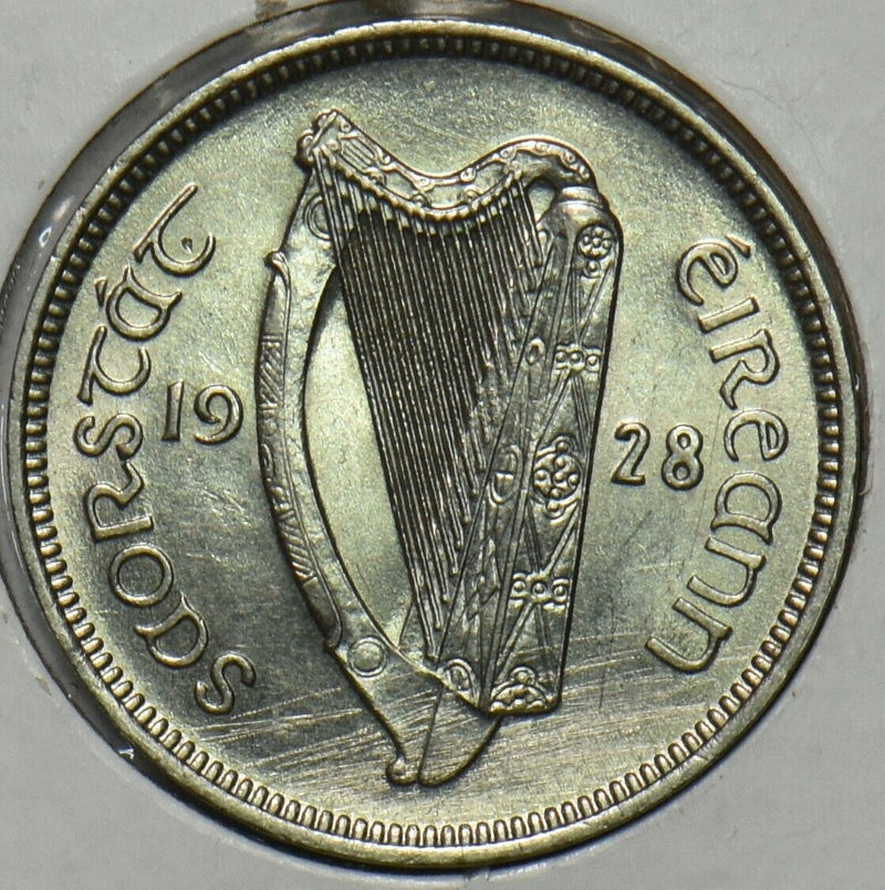 Ireland 1928 6 Pence Irish Wolfhound animal 296860 combine shipping