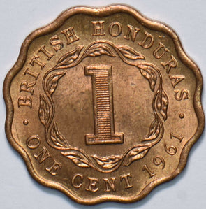 British Honduras 1961 Cent Elizabeth II 293520 combine shipping
