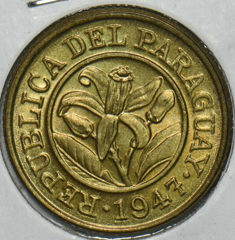Paraguay 1947 10 Centimos 196573 combine shipping