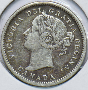 Canada 1900 10 cents Victoria 293625 combine shipping