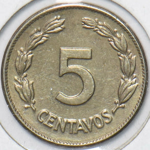 Ecuador 1946 5 Centavos 195197 combine shipping