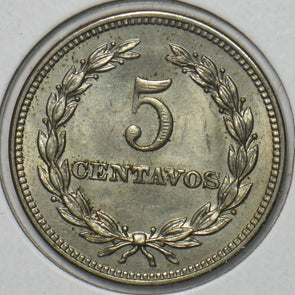 El Salvador 1959 5 Centavos 297003 combine shipping