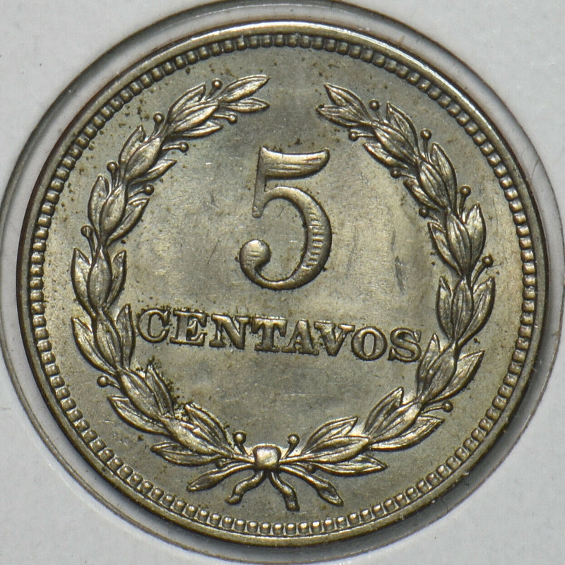 El Salvador 1959 5 Centavos 297003 combine shipping