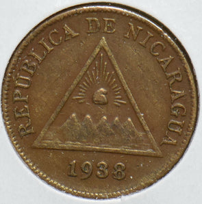 Nicaragua 1938 Centavo 293495 combine shipping