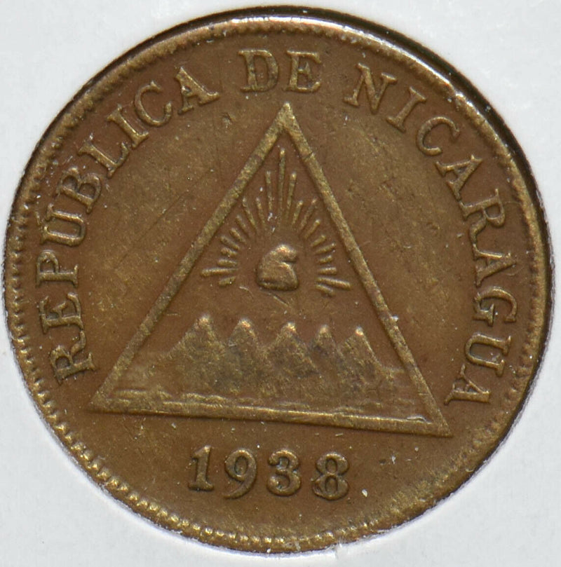 Nicaragua 1938 Centavo 293495 combine shipping