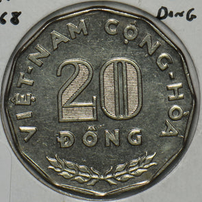 Vietnam 1968 20 Dong 297283 combine shipping