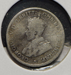 Australia 1914 3 Pence Kangaroo animal Emu  901230 combine shipping