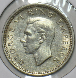 New Zealand 1939 3 Pence 152358 combine shipping