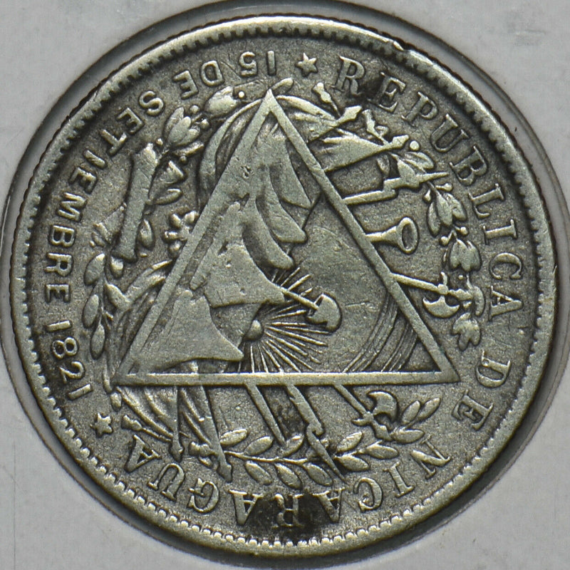 Nicaragua 1887 20 Centavos 297241 combine shipping