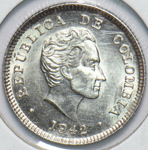 Colombia 1942 10 Centavos Eagle animal 293510 combine shipping