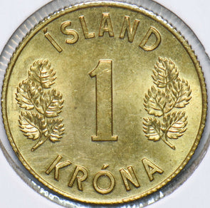 Iceland 1963 Krona Dragon animal Bull 192369 combine shipping