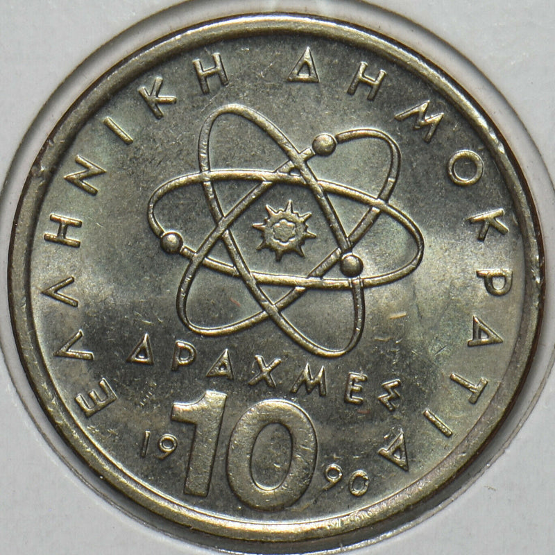 Greece 1990 10 Drachma 195795 combine shipping