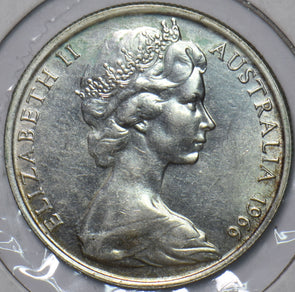 Australia 1966 50 Cents Kangaroo animal Emu 195163 combine shipping