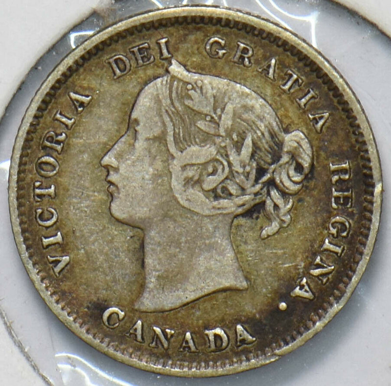 Canada 1891 5 Cents Queen Victoria 293306 combine shipping